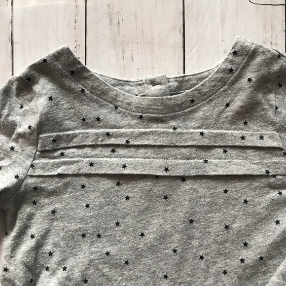 Baby Gap Star Long Sleeve Peplum Tee, size 4 - Picture 4 of 8